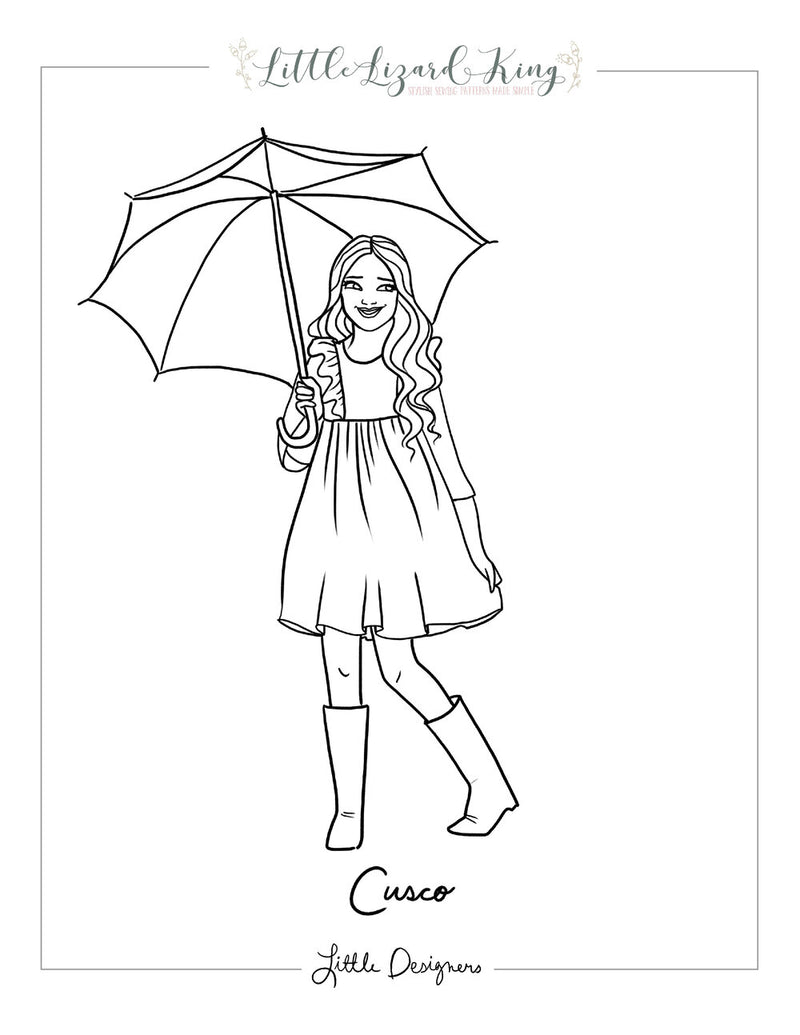 Cusco Coloring Page