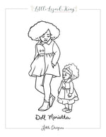 Marietta Doll coloring Page