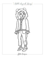 Fairytale Magic Beast Coloring Page