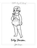 Sheridan Baby Coloring Page