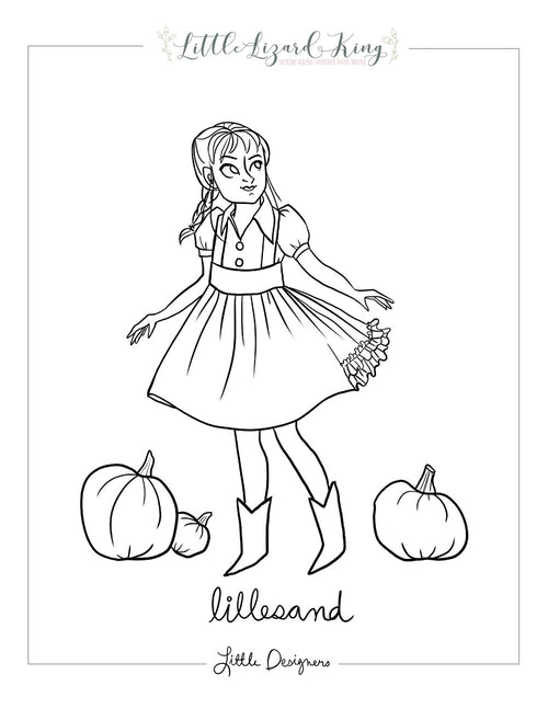 Lillesand Coloring Page