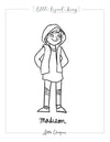 Madison Coloring Page