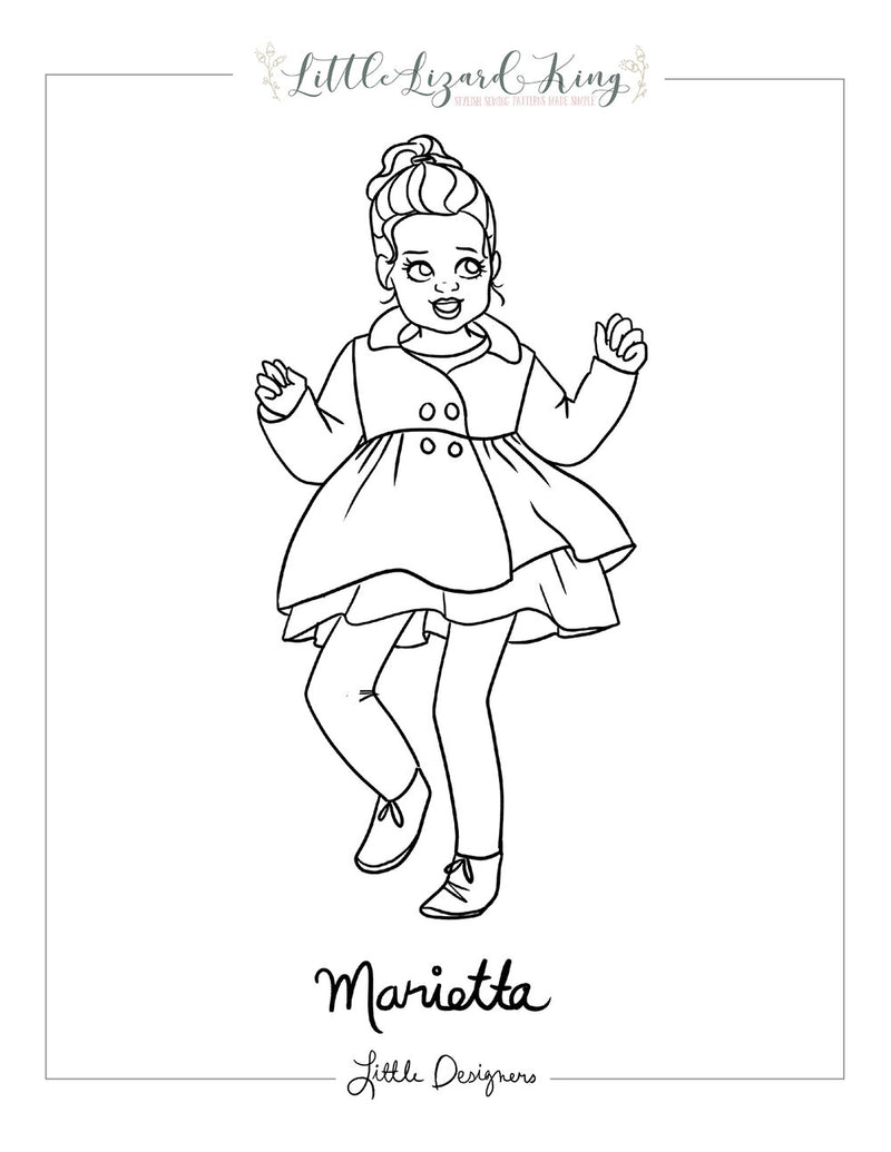 Marietta Coloring Page