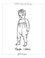 Napa Baby and Solano Coloring page