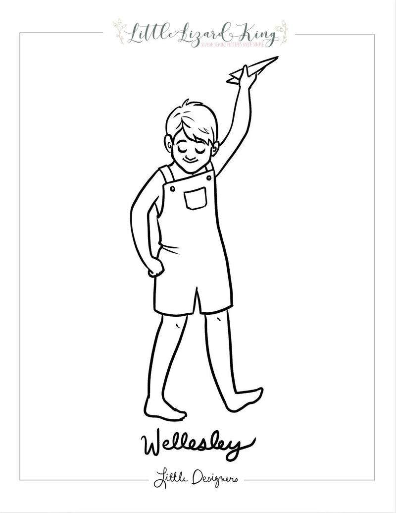 Wellesley Coloring Page