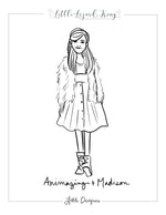 Animazing Suspender Skirt and Madison Coloring Page