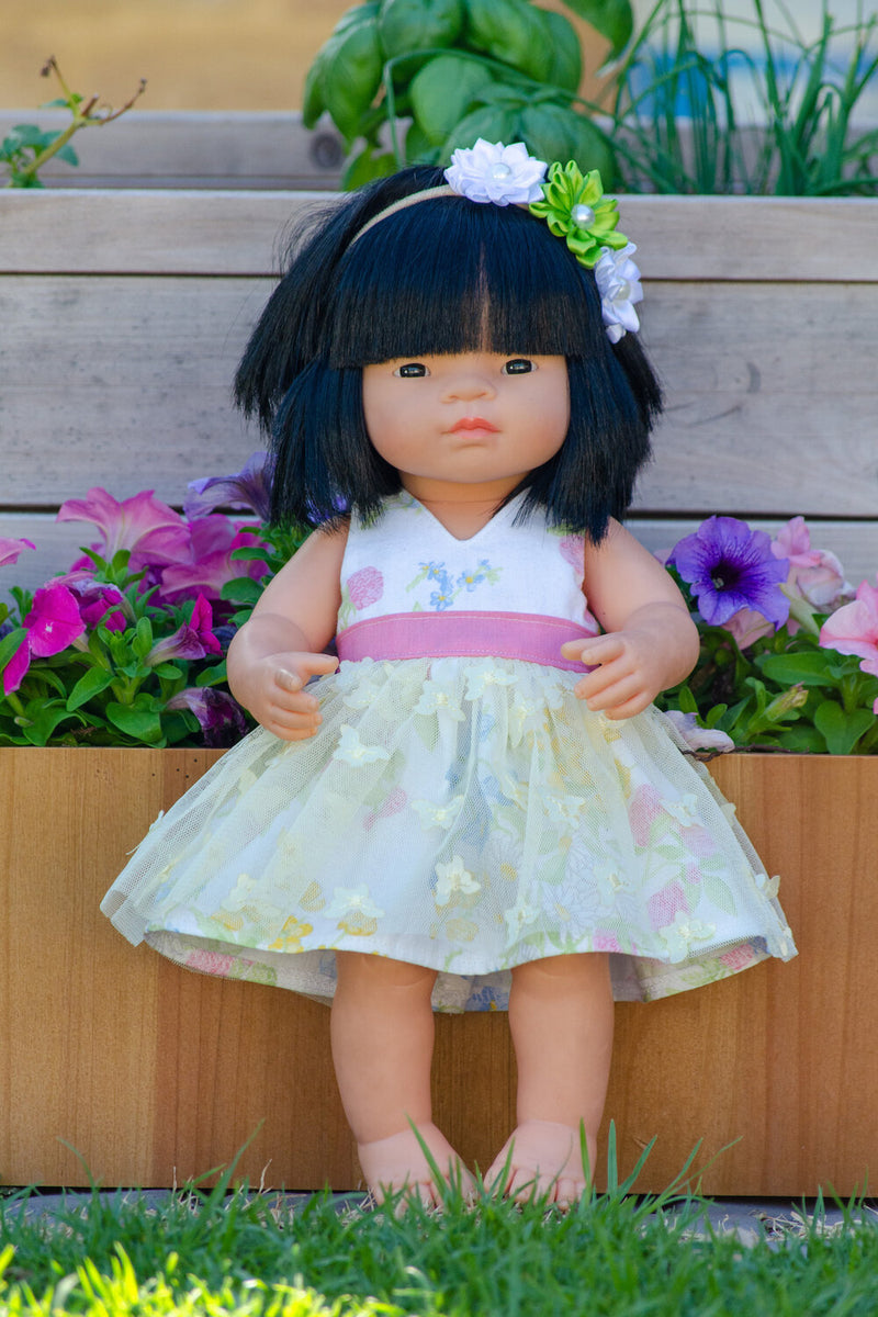 simple doll dress design Basic Doll Dress Pattern PACountryCrafts