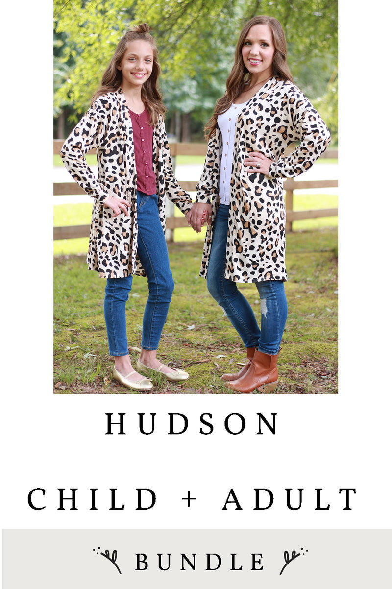Hudson Child and Adult 2 Pattern Bundle