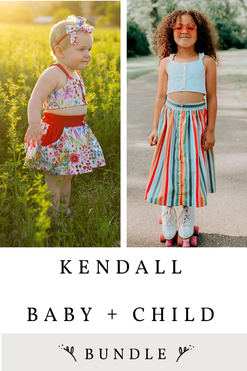 Kendall Baby and Child 2 Pattern Bundle – Little Lizard King