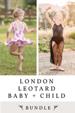London Leotard Baby and Child 2 Pattern Bundle