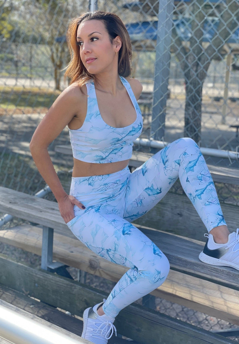 Blue Koala Pattern Print Women Leggings – Grizzshopping