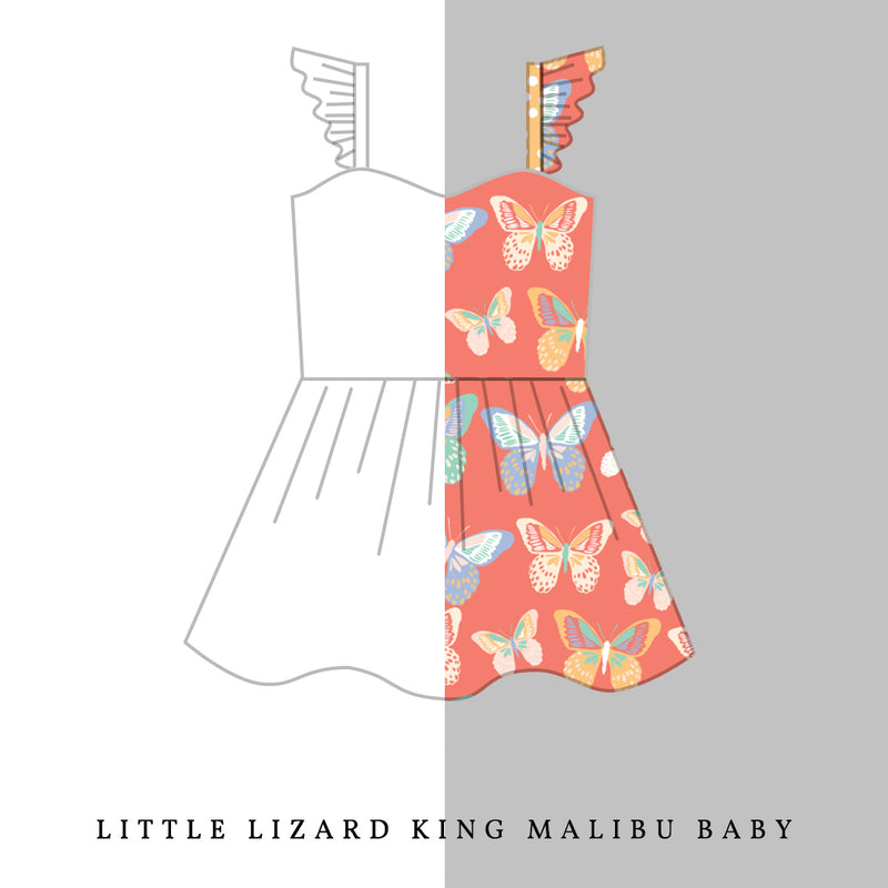 Lizard King Malibu Little – Baby Mock-Up