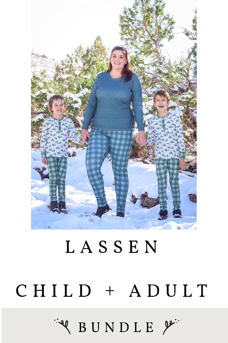 Lassen Child and Adult 2 Pattern Bundle