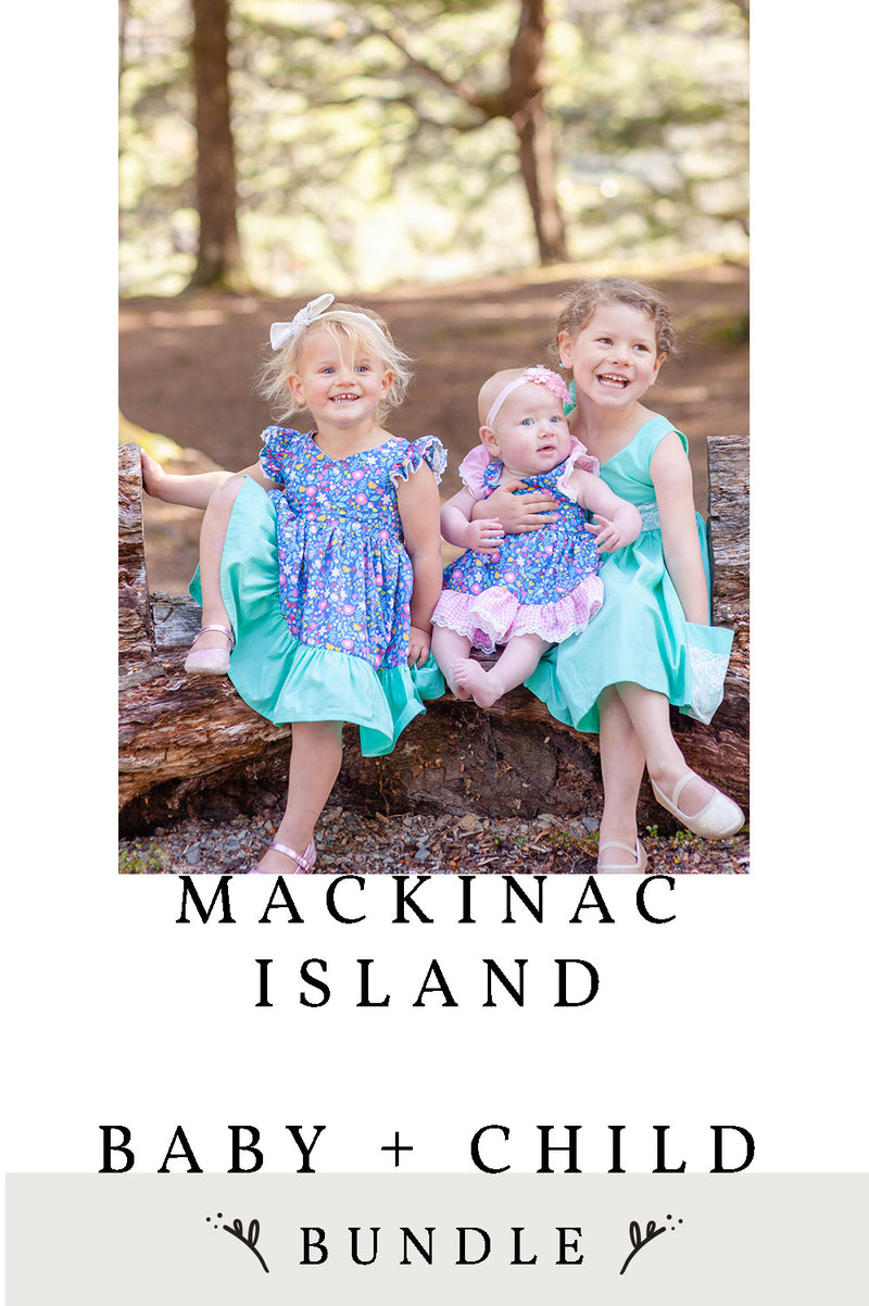 Mackinac Island Dress PDF Sewing Pattern Including Sizes 12 