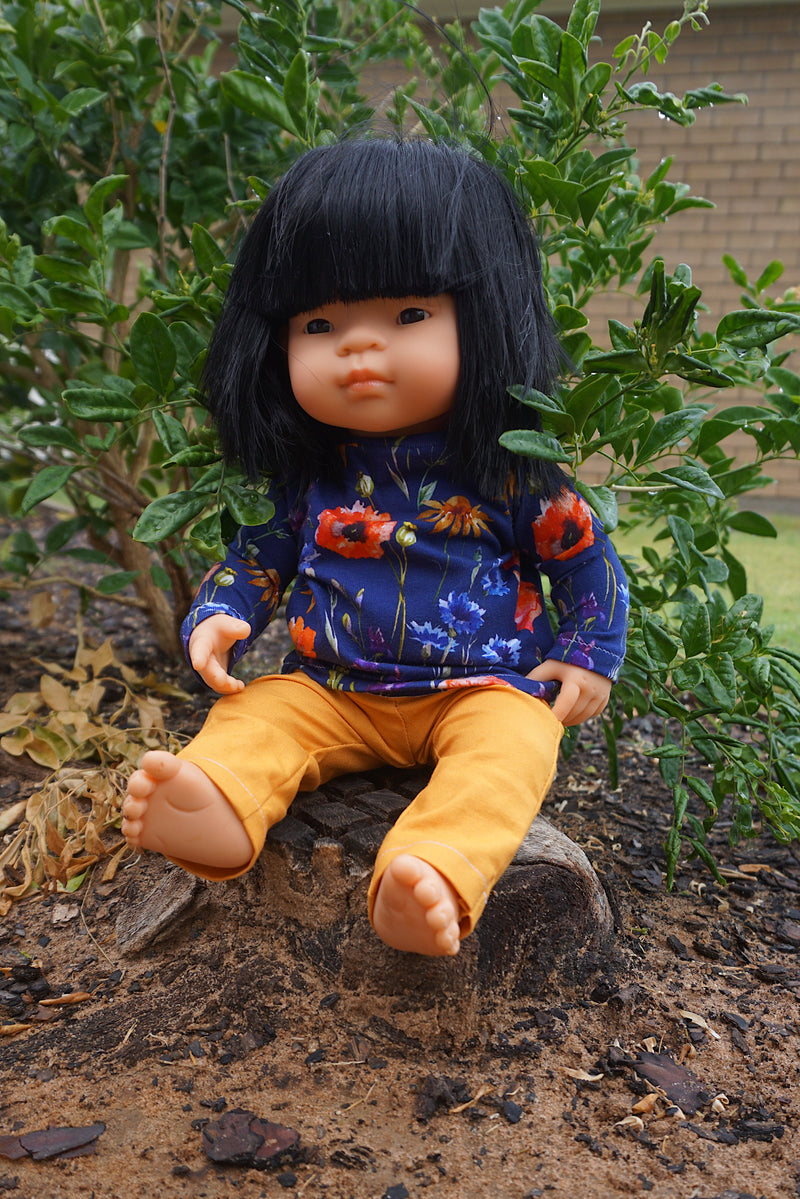 Marin Doll Top and Oakland Doll Pants – Little Lizard King