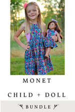 Monet Child and Doll 2 Pattern Bundle