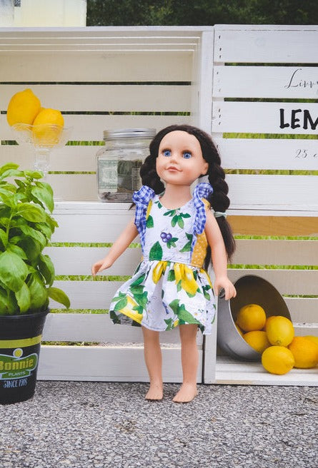Monet Doll Dress – Little Lizard King Monet Doll Dress – Little Lizard King