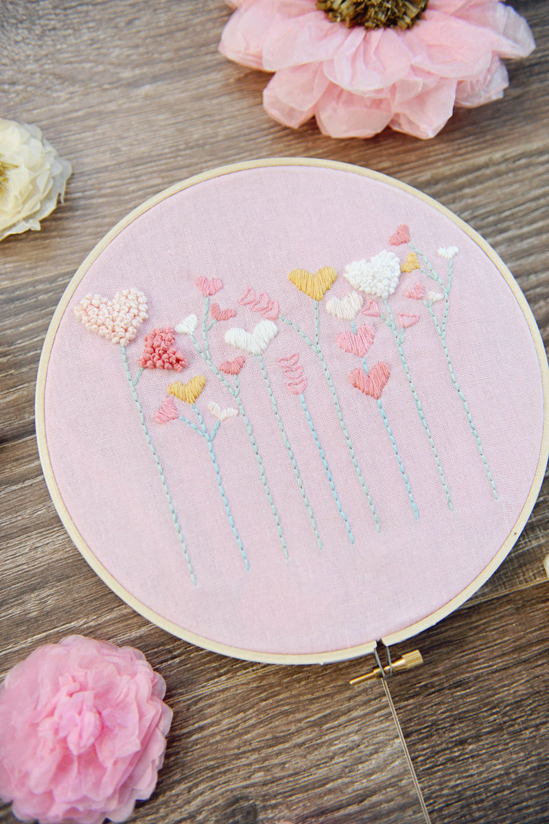 Flower Embroidery Pattern. Floral Embroidery Design. Hand