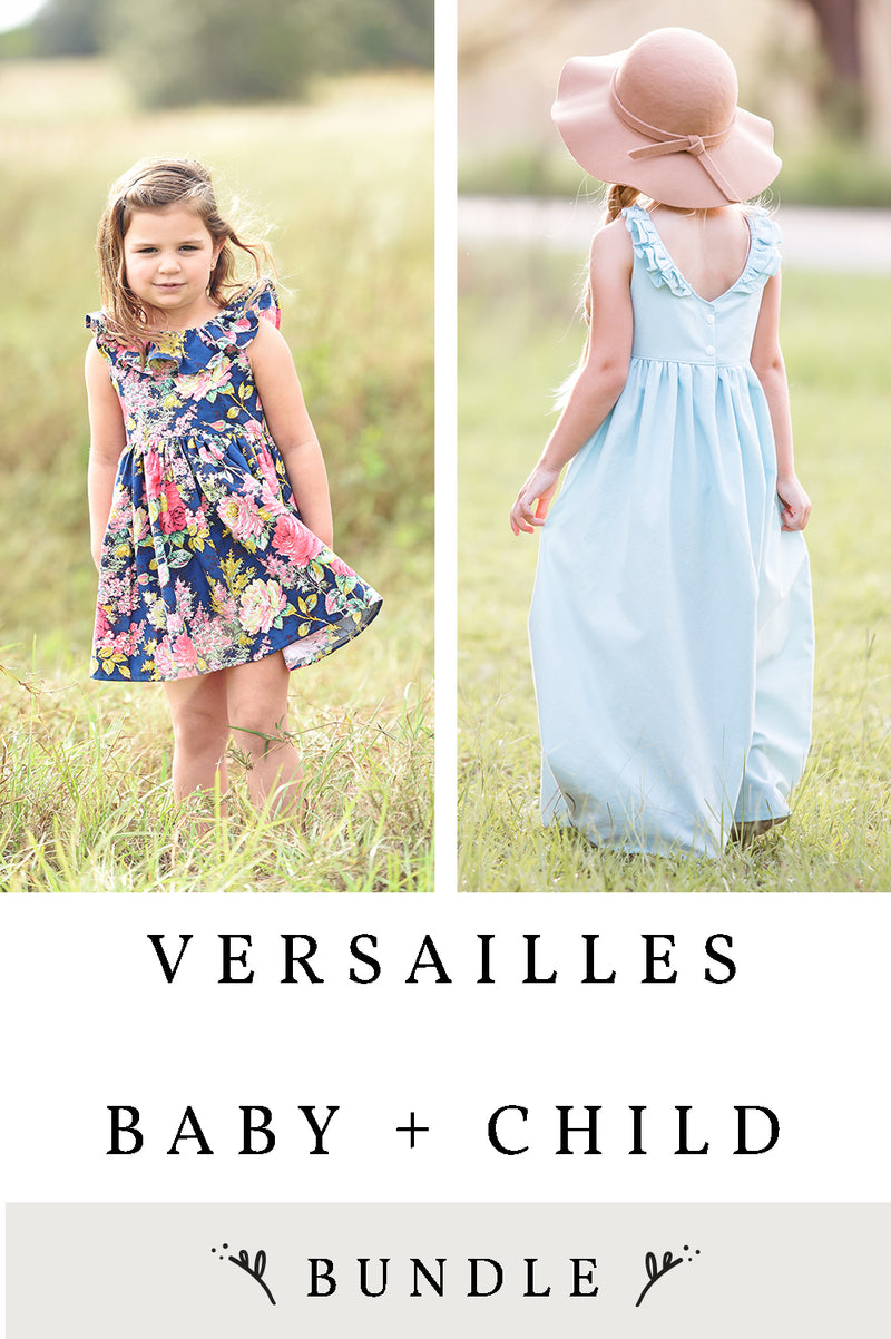 Versailles Baby and Child 2 Pattern Bundle